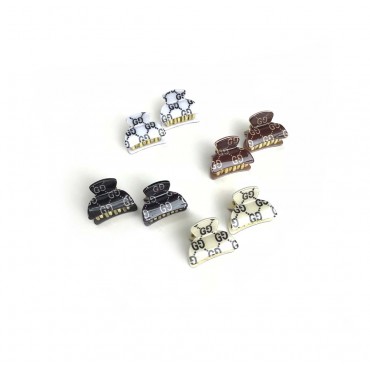 Black LV Hair Clips – Once Upon A Time